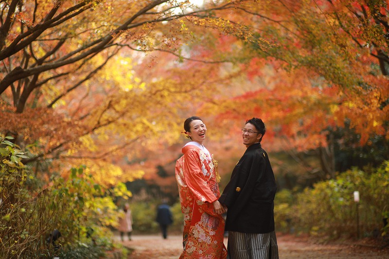 神戸市立森林植物園の紅葉